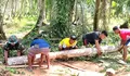 Tingkatkam Kemanunggalan TNI-Rakyat Babinda Ramil - 05/Essang Ikut Kerja Bakti