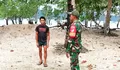 Babinsa Laksanakan Komunikasi Sosial Bersama Masyarakat Pesisir