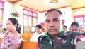 Babinsa Hadir dan Mengikuti Ibadah bersama Warga Jemaat di Wilayah Binaan