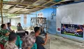 Koramil 1312-04/Rainis Gelar Nobar Bersama Masyarakat, Pererat Kemanunggalan TNI Dengan Rakyat