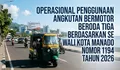 ​Pemkot Manado Atur Operasional Angkutan Bermotor Roda Tiga Lewat SE Wali Kota Nomor 1194 Tahun 2026