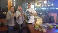 Pererat Sinergitas, Kapolres Boltim AKBP Golffried Hasiholan Ngopi Bareng Awak Media di Cafe Blackswan