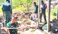 Babinsa Koramil 1312-08/Melonguane Laksanakan Percepatan Sasaran KARBAK Sumur Bor