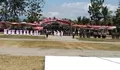 Paskibraka Kabupaten Bolaang Mongondow Gelar Gladi Bersih Persiapan HUT ke-81 RI