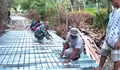 Melalui Program Karya Bakti Skala Besar, TNI Bersama Rakyat Bangun Jembatan Di Wilayah Binaan
