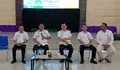 Dihadapan Puluhan Awak Media, Gubernur Yulius Selvanus : Kami Tidak Tidur Kawan-kawan