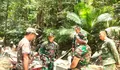 TNI AD Tinjau Karya Bakti Skala Besar PLTMH Di Desa Makatara, Dorong Pemanfaatan Energi Terbarukan