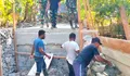 Melalui Progran Karya Bakti Skala Besar, TNI Bersama Rakyat Bangun Jembatan Di Wilayah Binaan