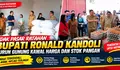 Bupati Ronald Kandoli Turun Gunung! Sidak Pasar Ratahan, Harga dan Stok Pangan Dipantau Ketat