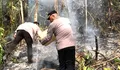 Sigap Atasi Api: Polres Talaud dan BNPB Berhasil Padamkan Karhutla 10 Hektar di Desa Sawang, Kerugian Capai Rp70 Juta
