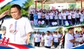 HAORNAS ke-43 di Pantai Lakban, Bupati Kandoli Ajak Mitra Bergerak Menuju Masyarakat Aktif dan Bugar