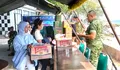 Sambut HUT ke-81 TNI, Kodim 1312/Talaud Gelar Bazar TNI