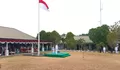 Perkuat Pertahanan Utara, Danlanal Melonguane Letkol Laut (P) Zunaidy S. Sanggel, S.H., Pimpin Upacara HUT TNI Ke-81 Bersama Kodim 1312/Talaud