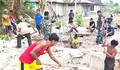 Satgas TMMD Gali Lubang Pondasi di Desa Taduna