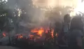 Diduga Ditinggal Memasak, Rumah Warga di Bijawang Bulukumba Ludes Terbakar