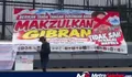 Dua Tahun Prabowo-Gibran, Baliho Desakan Pemakzulan Gibran Terbentang di DPR