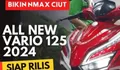All New Honda Vario 125 Versi 2024 Siap Meluncur! Skutik Baru Ini Tampil Gagah dan Anti Rangka eSAF