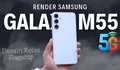 Perangkat Baru Samsung: Render Samsung Galaxy M55 5G Terungkap! Begini Bocorannya