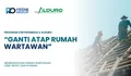 Promedia Group dan PT Sirkular Karya Indonesia Luncurkan Program Ganti Atap Rumah Wartawan dengan Alduro