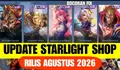 Bocoran Skin Starlight Mobile Legends Agustus 2026: Aulus Starwake Corsair Jadi Hadiah Utama!
