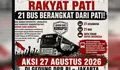 Rekening Donasi Aksi 27 Agustus Ditunda, Warga Pati Tetap Bergerak: Ada Apa di Balik Rp80 Juta?