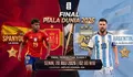 Cara Nonton Final Piala Dunia 2026 Spanyol vs Argentina, Live di TVRI, MAXStream, dan Folaplay
