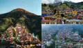 Eksplor Nepal Van Java Sulap Wajah Desa Jadi Wisata Alam Eksotis View Gunung Sumbing dengan Rumah Warna-Warni  