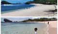 HTM Rp5 Ribu, Ajak Anak Main Air di Pantai Terindah di Pacitan yang Punya Ombak Besar Pasir Pink dengan View Sunset Sunrise Hamparan Langit Laut Biru