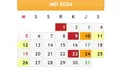 Tanggal 10 Mei 2024 Libur Apa? Berikut Daftar Libur Nasional dan Cuti Bersama Bulan Ini 