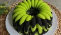 Perpaduan Bolu Ketan Hitam dengan Pandan Ternyata Seenak Ini! Begini Resep Bolu Pandan Ketan Hitam Kukus
