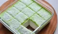 Tampilan Warna Dessert Ini Cantik dan Pas Banget, Bikinnya Juga Simple dari Olahan Santan dan Krim Pandan!