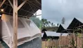 Gak Hanya Resto dan Villa! Ada Glamping Tenda Estetik dengan Pemandangan Hamparan Sawah yang Sejuk Banget!