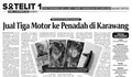 Aksi Curanmor di Shila at Sawangan Depok, Pelaku Ternyata Mantan Pekerja Proyek, Enam Penadah dari Karawang Ikut Ditangkap