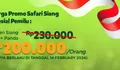 Promo Spesial Pemilu, Tiket Masuk Taman Safari Bogor Hanya Rp200 Ribu!