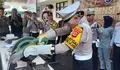 Polres Sukabumi Musnahkan Ratusan Knalpot Brong Hasil Razia Selama Dua Pekan
