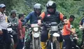 Kendarai Motor Trail, Bupati Sukabumi Bareng Forkopimda Tinjau Lokasi Bencana Longsor di Tegalbuleud