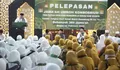 Hari Amal Bakti Kemenag, Pj Bupati Bogor Lepas Ratusan Jamaah Umroh Konsorsium FKS Patuh Jabar