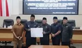 Rapat Paripurna, DPRD dan Bupati Sukabumi Sepakati Raperda Produk Hukum Daerah