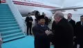 Erdogan Sambut Prabowo dengan Karpet Biru Langit saat Tiba di Turki