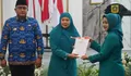 Eva Marthiana Resmi Dilantik Jadi Ketua TP PKK Kabupaten Bogor, Ini Pesan Bupati Rudy Susmanto