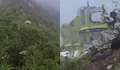 Serpihan pesawat ATR 42-500 ditemukan di Gunung Bulusaraung, Basarnas pastikan proses evakuasi berlanjut