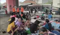 141 Warga mengungsi di bawah Flyover Pamanukan, banjir Sungai Cigadung kembali rendam Desa Mulyasari