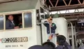 Viral bocah foto di lokomotif di Stasiun Tawang, ternyata bernama Kai dan pecinta kereta