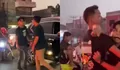 Viral pria pukul perempuan di simpang Pasar Cibinong, aksi emosi dipicu cekcok di jalan