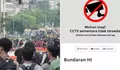 Viral warga keluhkan CCTV Bundaran HI tak bisa diakses saat demo mahasiswa, Pemprov DKI: Bukan dari kanal resmi pemerintah