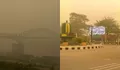 Curhatan warga Barito Utara Kalteng, langit menguning dampak kabut asap karhutla: Ini bukan filter foto