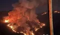 Viral lereng Gunung Lawu menyala merah, api karhutla mulai dekati jalur pendakian