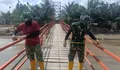 TNI Bangun 15 Jembatan Perintis, Buka Kembali Akses Desa Terisolasi di Aceh