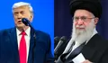 Presiden AS Donald Trump Tanggapi Pernyataan Ayatollah Ali Khamenei soal Risiko Perang Regional