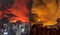 Kebakaran Hebat Landa Kemayoran, Ratusan Rumah Hangus Terbakar